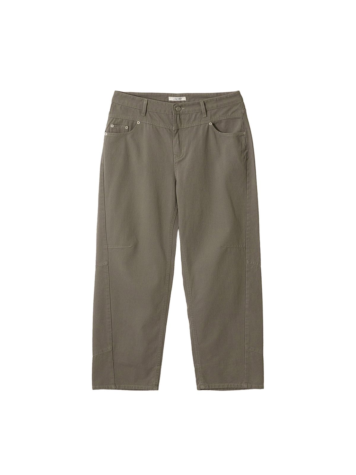 기준 맨(KIJUN MEN) Double Waist 5-Pocket Pants Sand