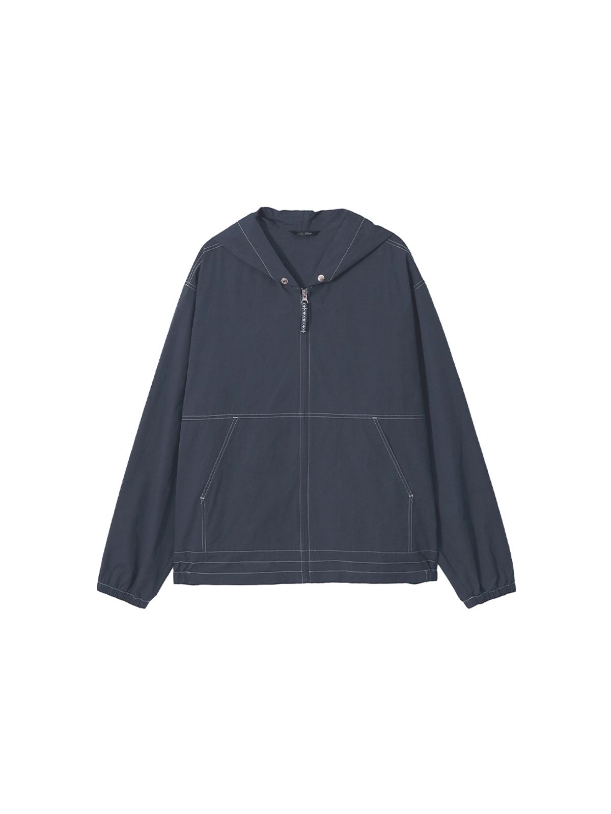 기준 맨(KIJUN MEN) Navajo Hooded Jacket Navy