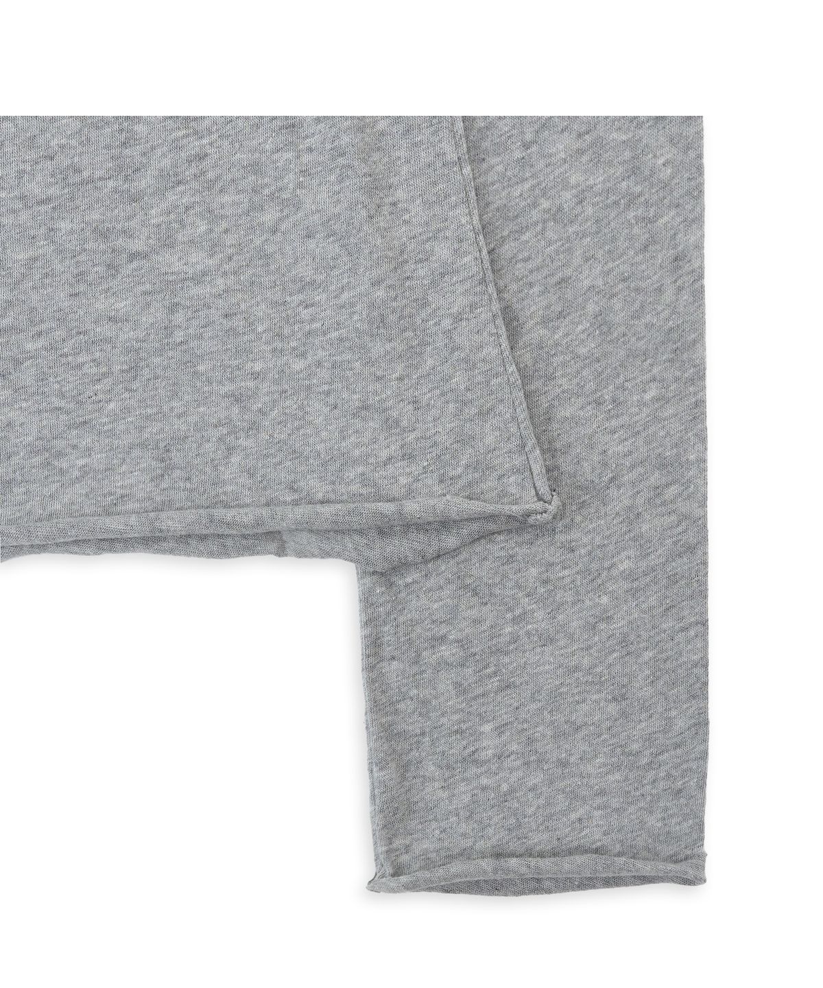 투위드(TUEWID) Tuewid gauze crop longsleeve t-shirts Heather gray