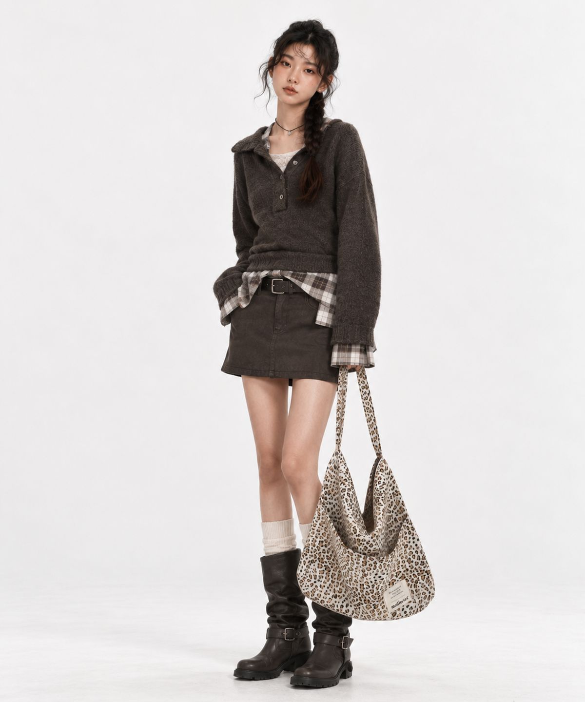 마틴콕스(MATINCOX) MoodCurve - Leopard Beige
