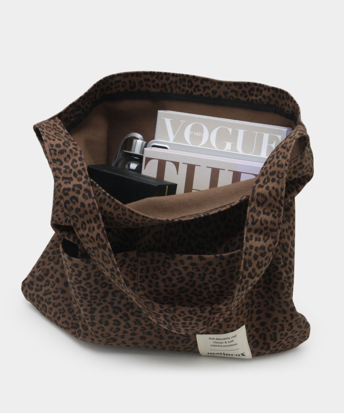 마틴콕스(MATINCOX) MoodCurve - Leopard Darkbrown