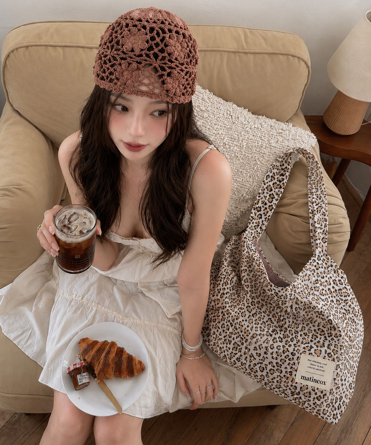 마틴콕스(MATINCOX) MoodCurve - Leopard Sands Pink