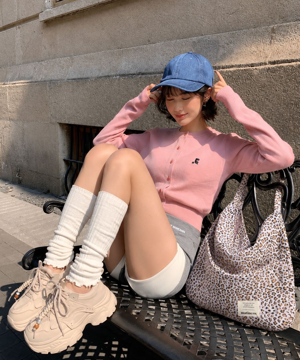 마틴콕스(MATINCOX) MoodCurve - Leopard Sands Pink