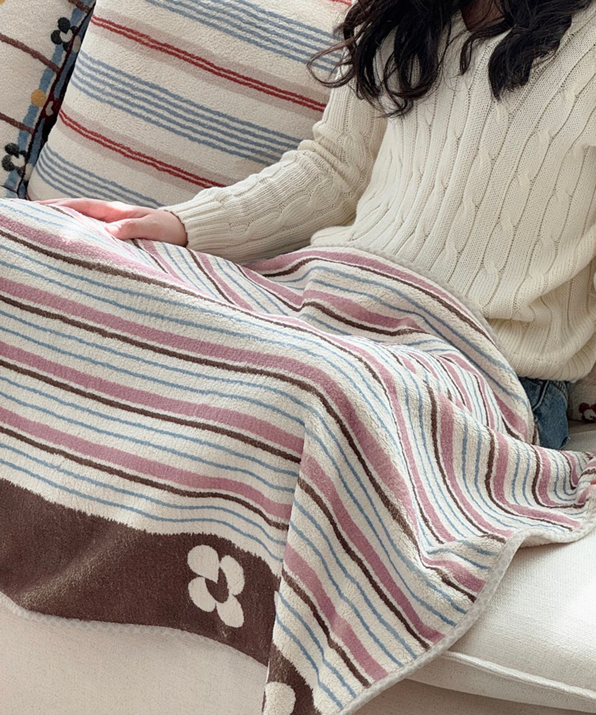 러움(RUGUM) 라인오브더 지아트 포그니 블랭킷