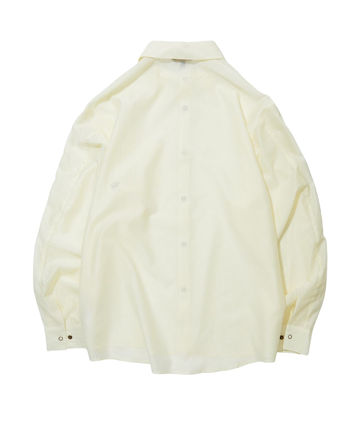 펜필드(PENFIELD) 슬리브 스트링 시어 셔츠 레몬_FS2WR23U