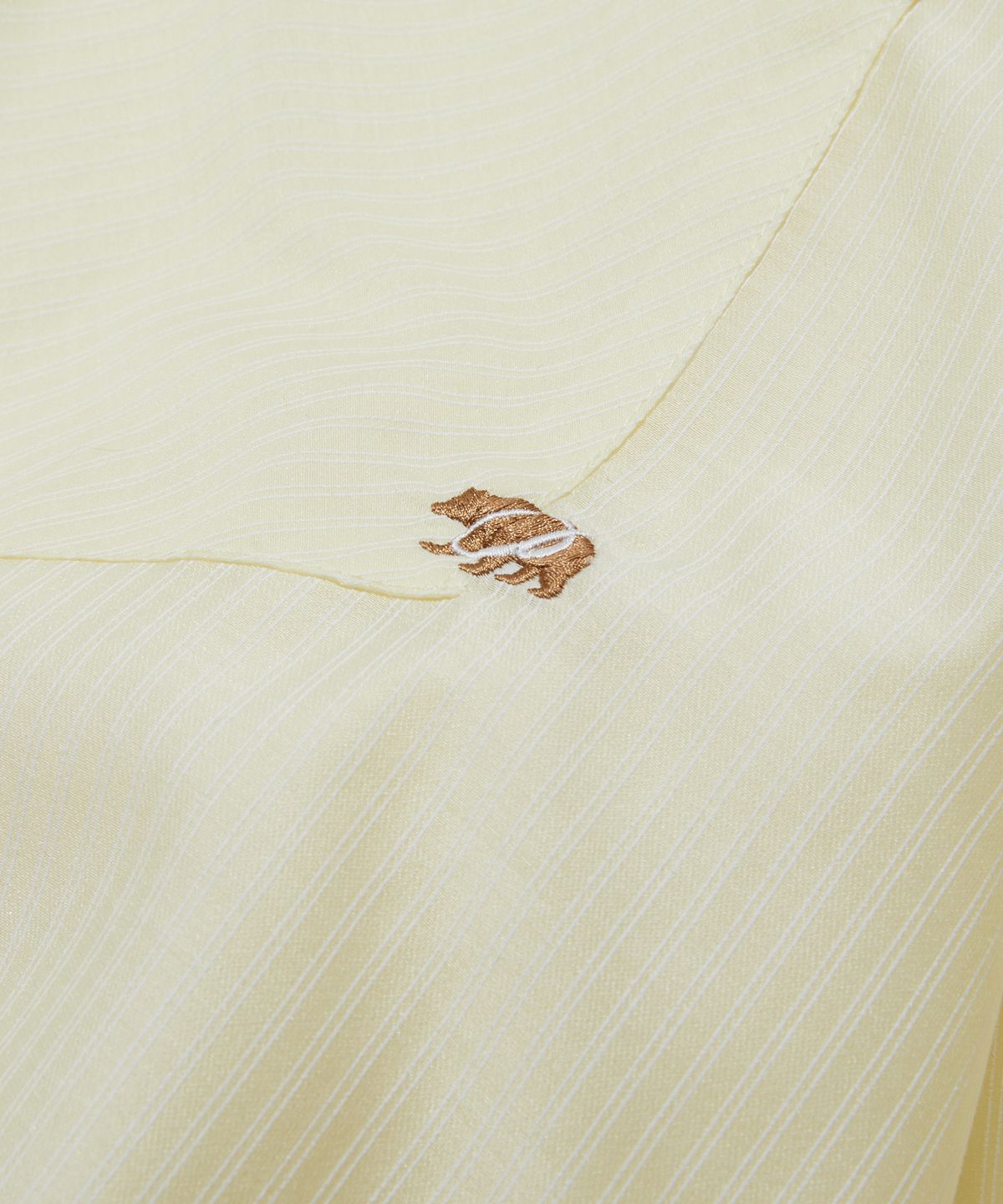 펜필드(PENFIELD) 슬리브 스트링 시어 셔츠 레몬_FS2WR23U
