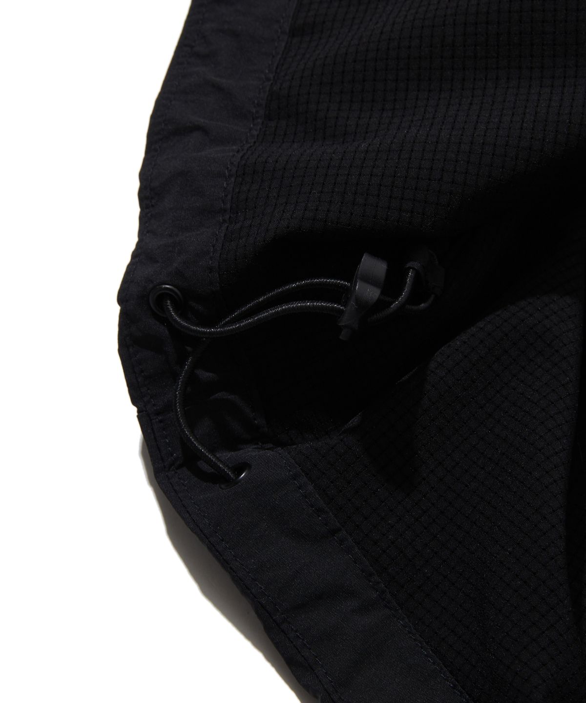 펜필드(PENFIELD) 플라워자수 후드 바람막이 블랙_FS1WJ16U
