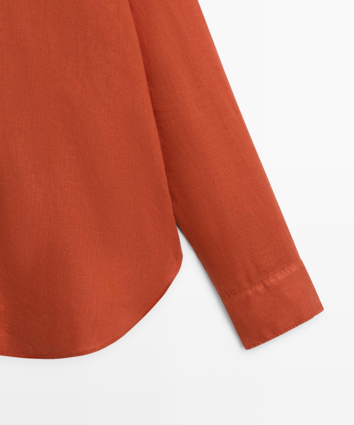 마시모두띠(MASSIMO DUTTI) 100% 린넨 루즈핏 셔츠