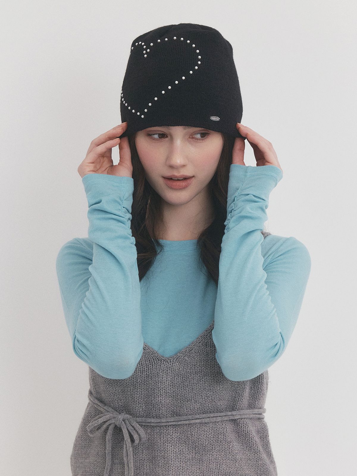 앵브록스(ENGBROX) love pearl beanie_3 colors