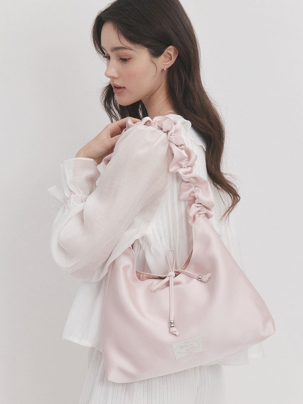 앵브록스(ENGBROX) bloom shirring shoulder bag_2 colors