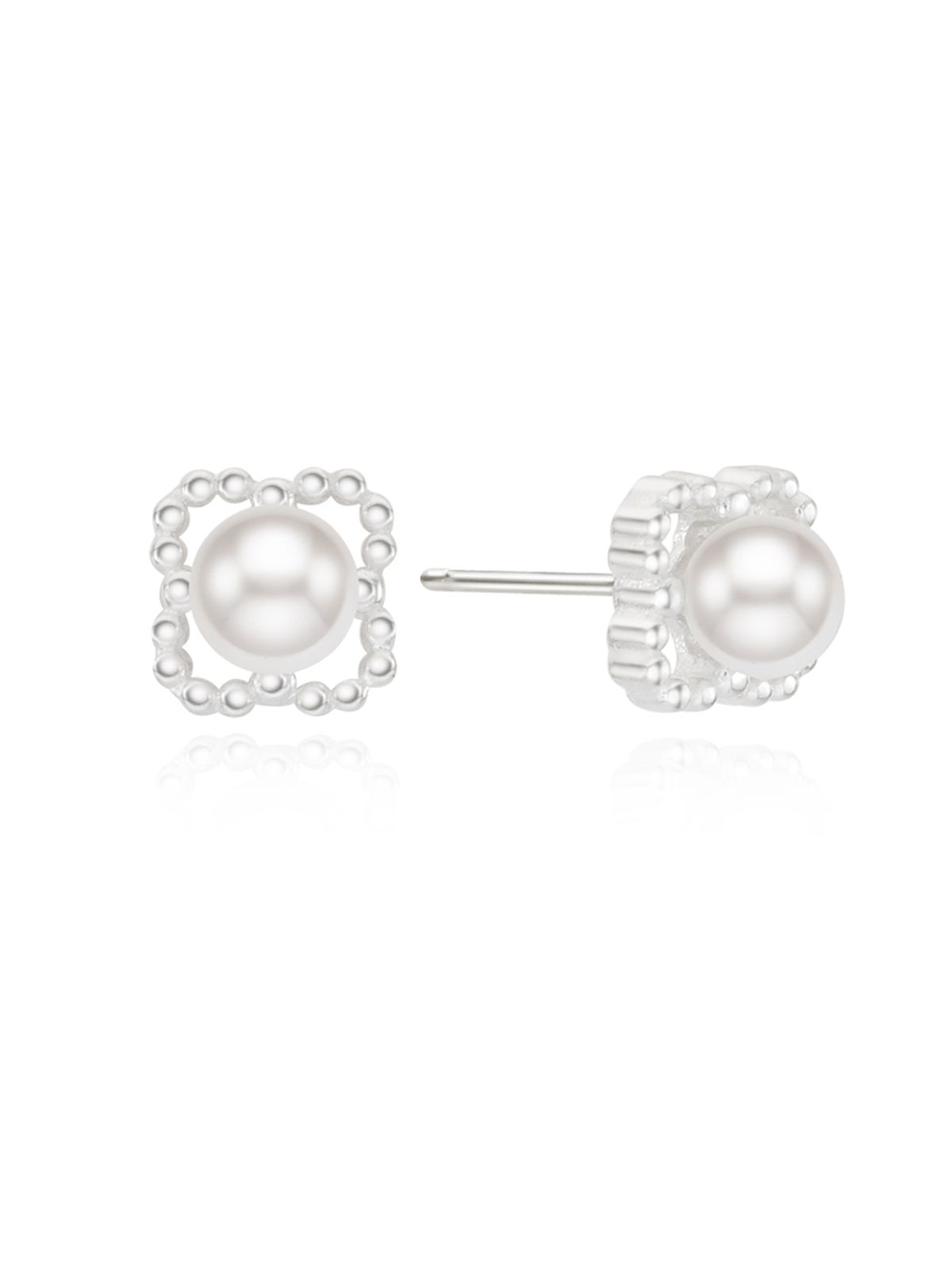 앵브록스(ENGBROX) [silver925] bloom pearl earring