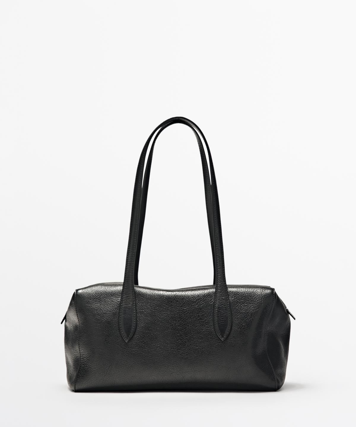 마시모두띠(MASSIMO DUTTI) 웨스트 나파 레더 사첼 백