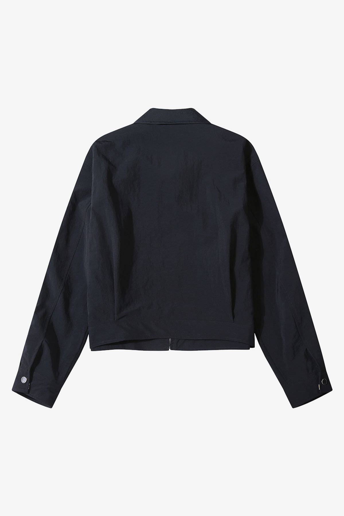 르몽생미셸(LE MONT ST MICHEL) Out Pocket Blouson Jumper_Black