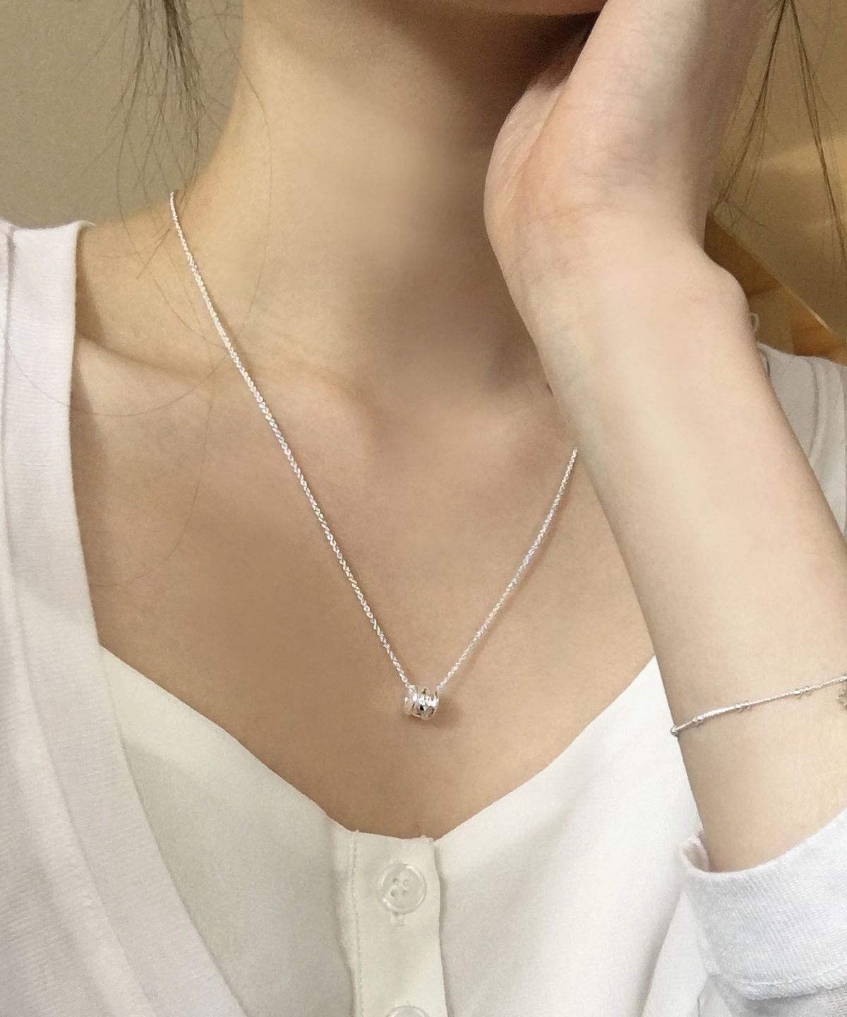 앵브록스(ENGBROX) skye cubic necklace