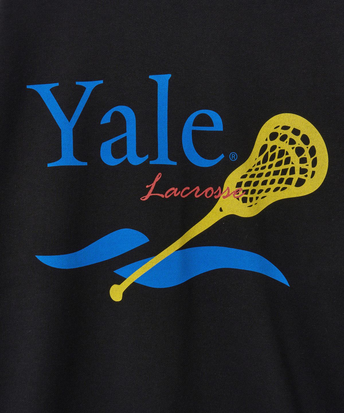 예일(YALE) 라크로스 스웻셔츠_블랙