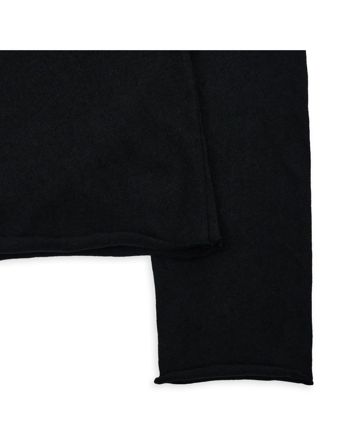 투위드(TUEWID) Tuewid gauze crop longsleeve t-shirts Black