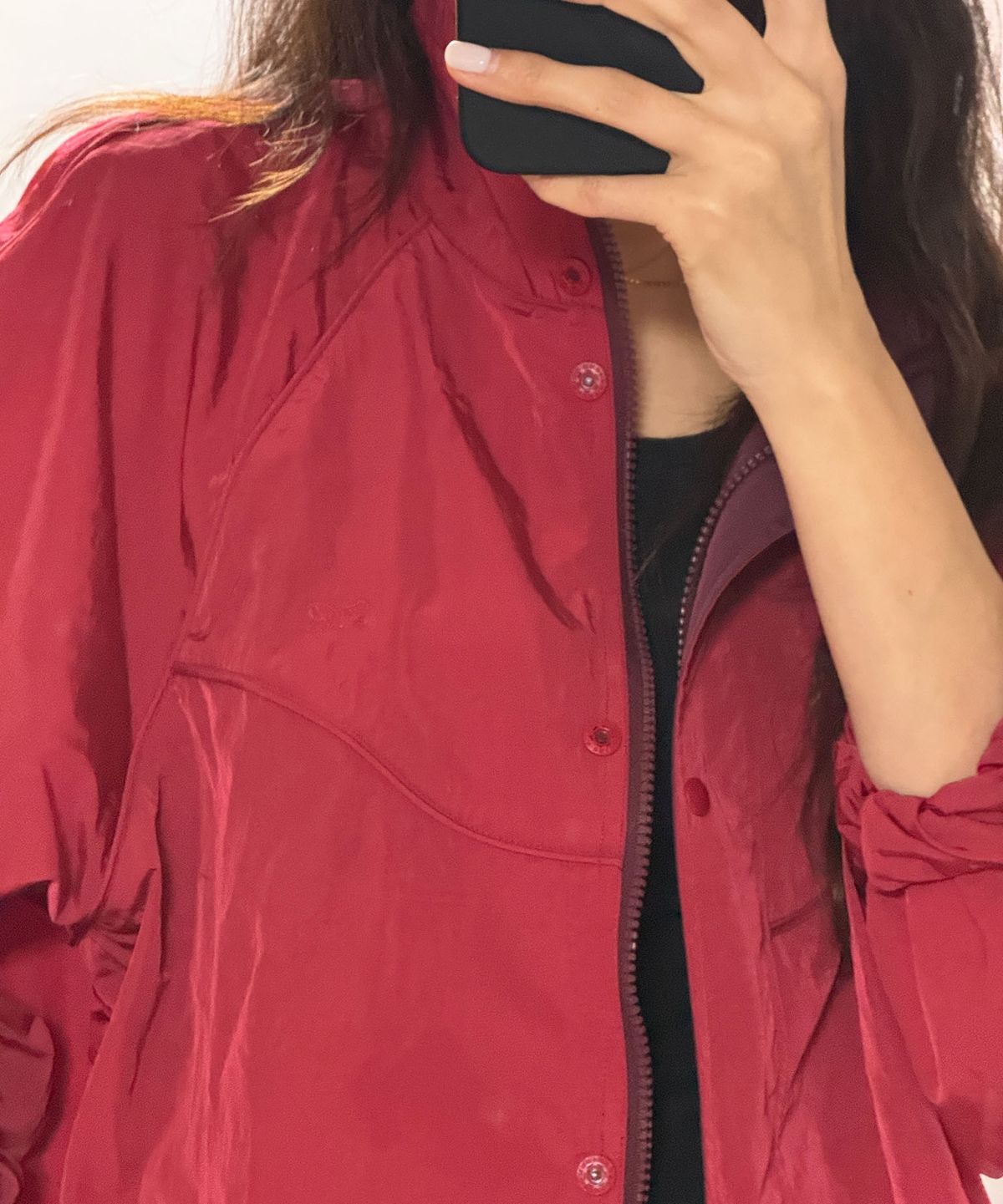 프리터(FRITUR) Cocoon Windbreaker Red_F261JP03