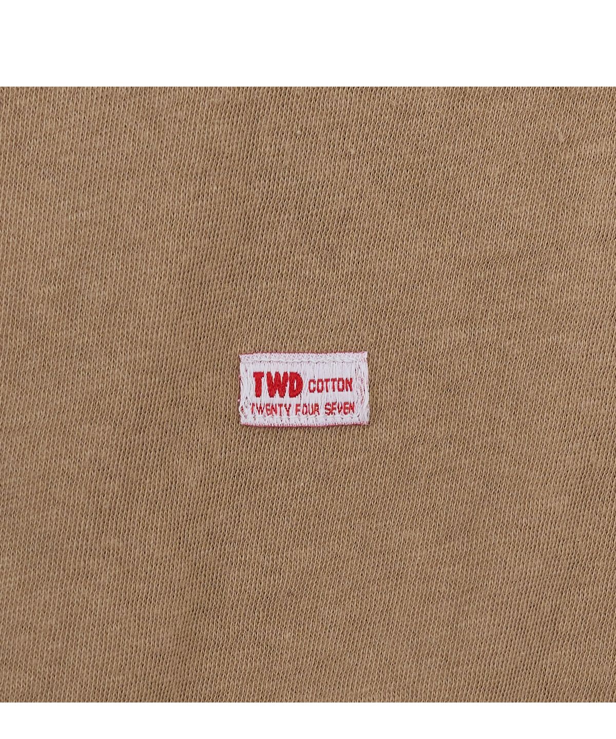 투위드(TUEWID) Tuewid gauze crop longsleeve t-shirts Toffee
