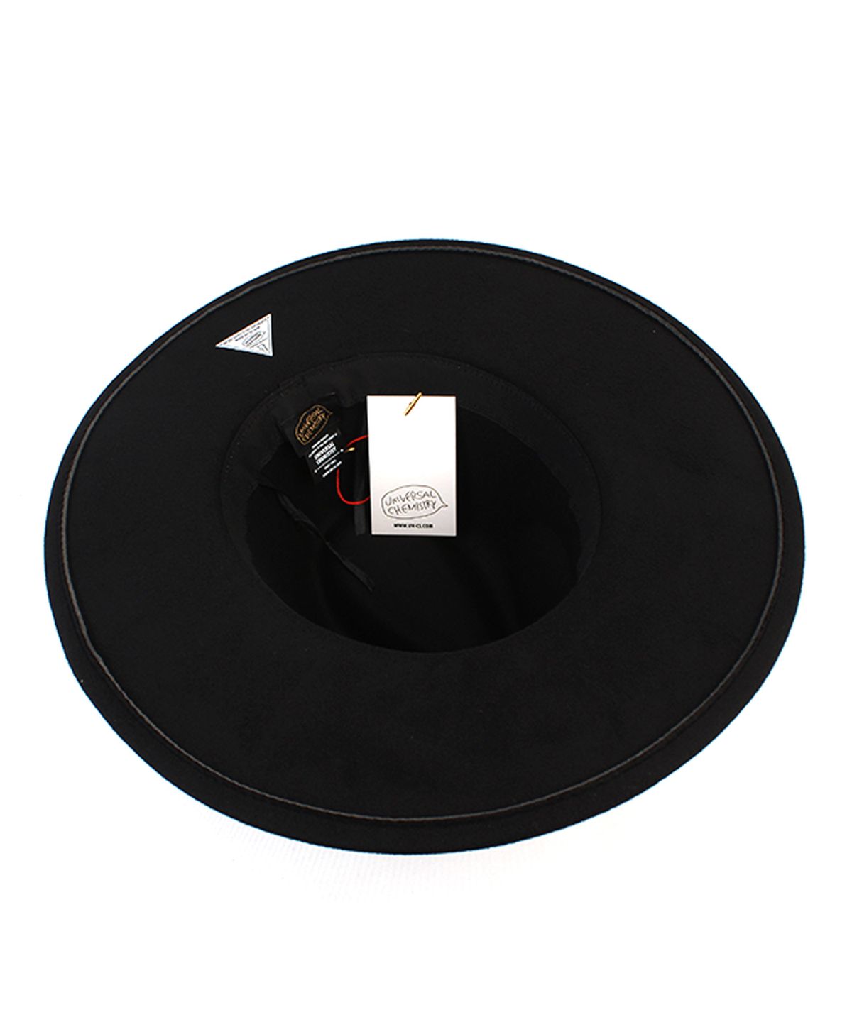 유니버셜 케미스트리(UNIVERSAL CHEMISTRY) Hard Wool Black Fedora  페도라