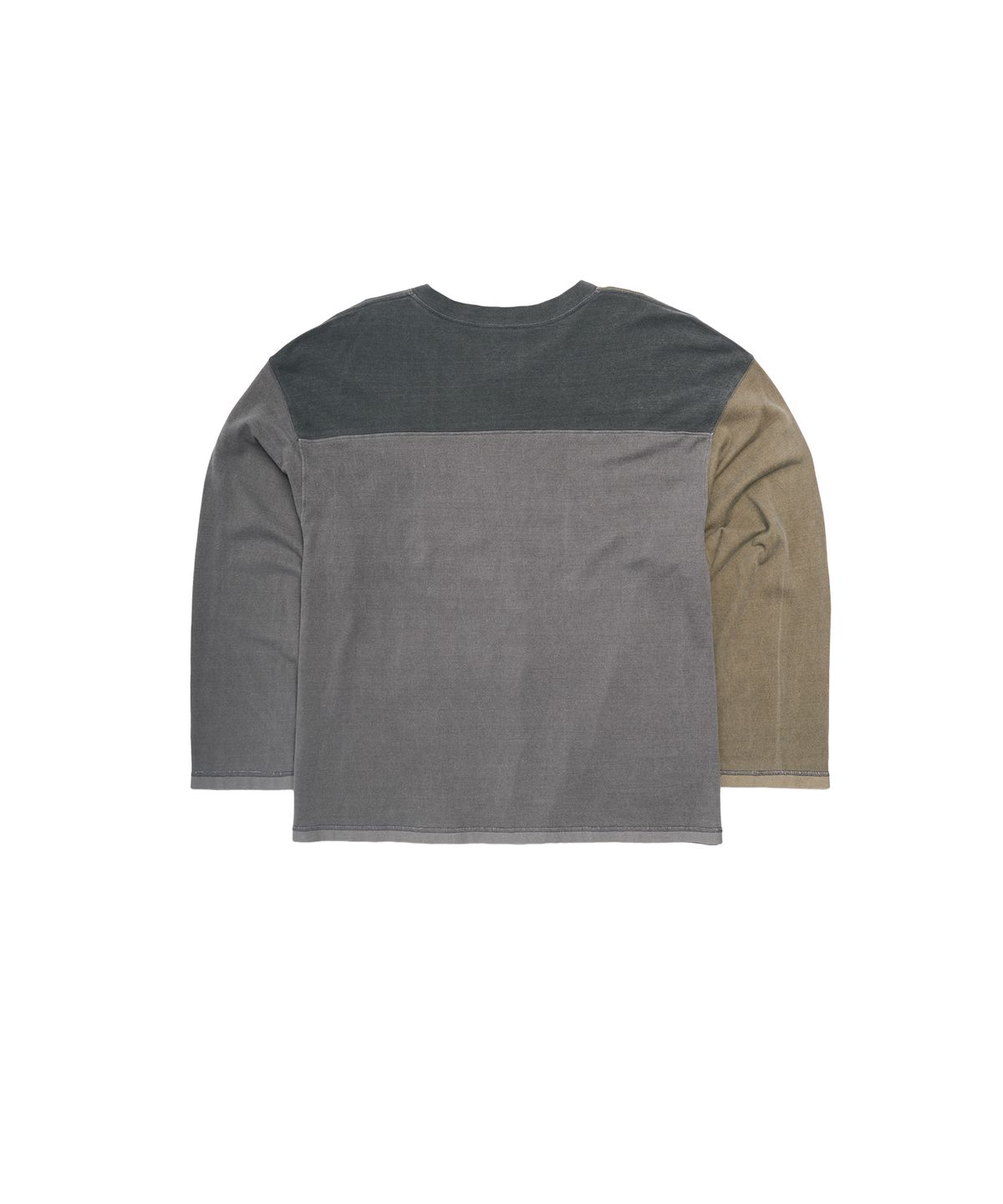 투위드(TUEWID) Tuewid vacance v-neck longsleeve t-shirts in smoke