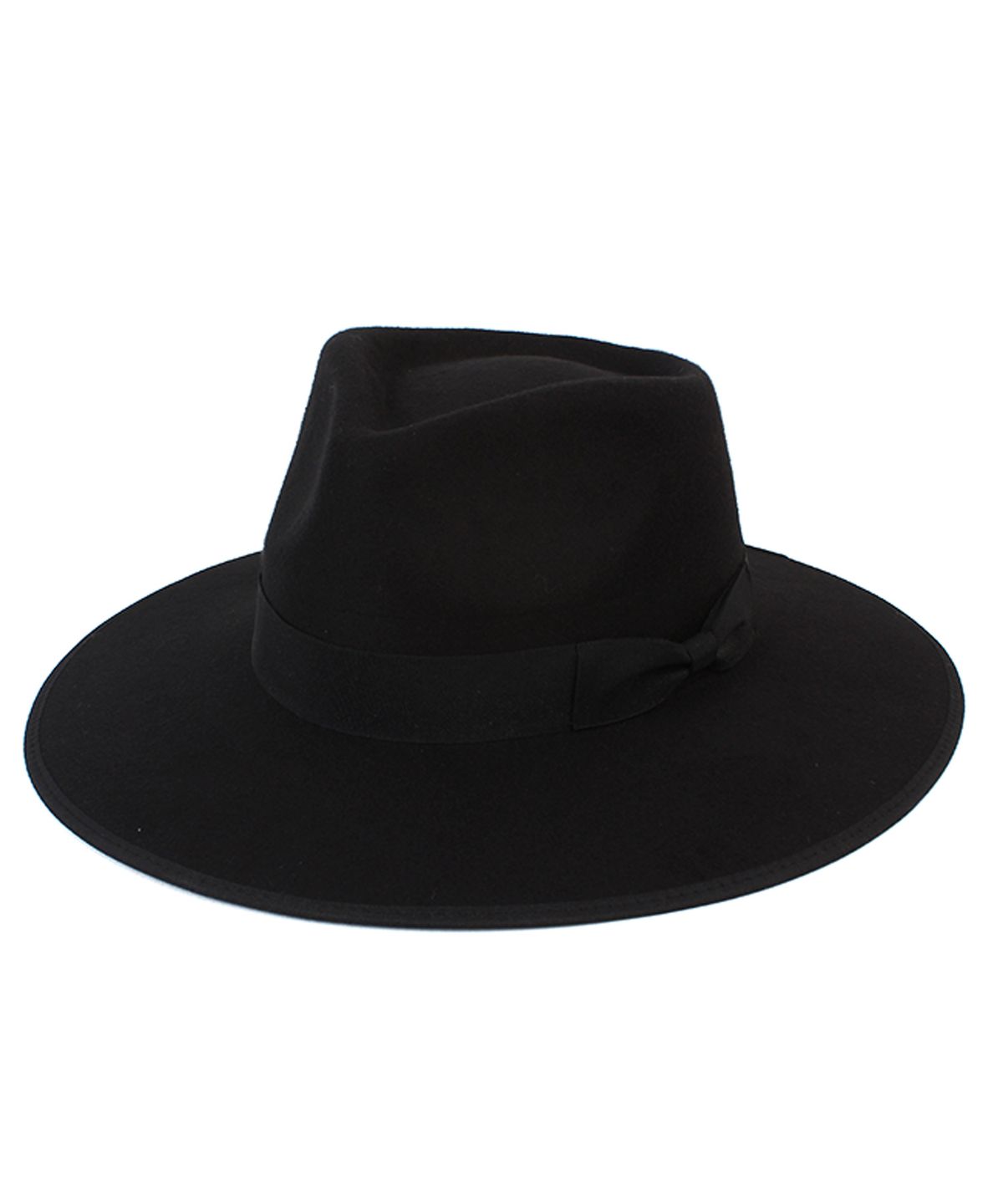 유니버셜 케미스트리(UNIVERSAL CHEMISTRY) Ribbon Wool Black Edge Fedora  페도라