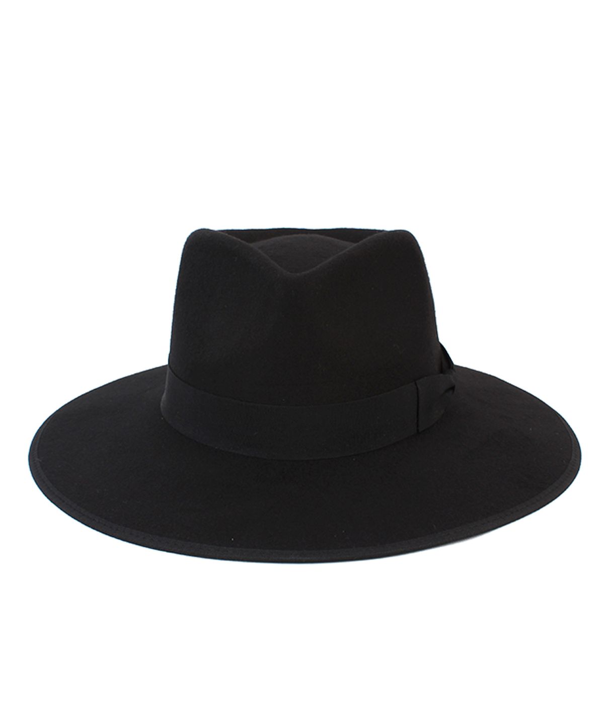 유니버셜 케미스트리(UNIVERSAL CHEMISTRY) Ribbon Wool Black Edge Fedora  페도라