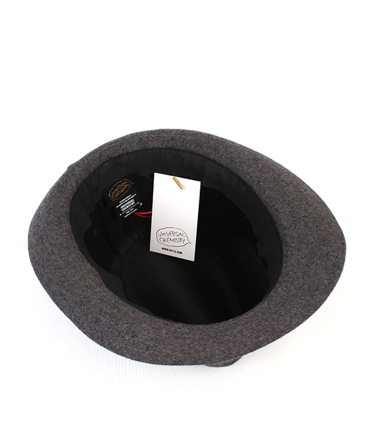 유니버셜 케미스트리(UNIVERSAL CHEMISTRY) BU All Gray Wool Fedora  페도라