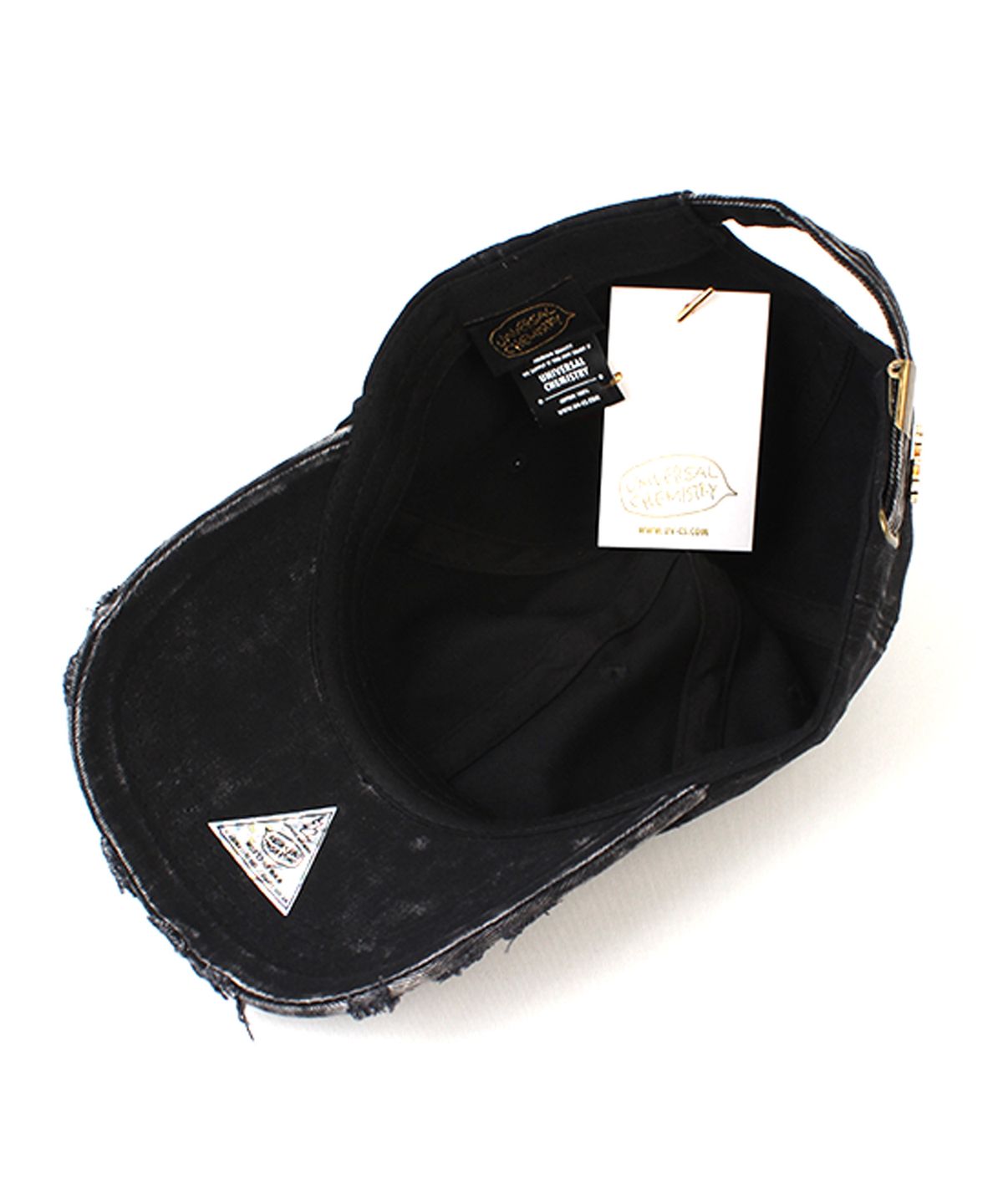 유니버셜 케미스트리(UNIVERSAL CHEMISTRY) Vintage Washing Muji Black Ballcap 워싱볼캡
