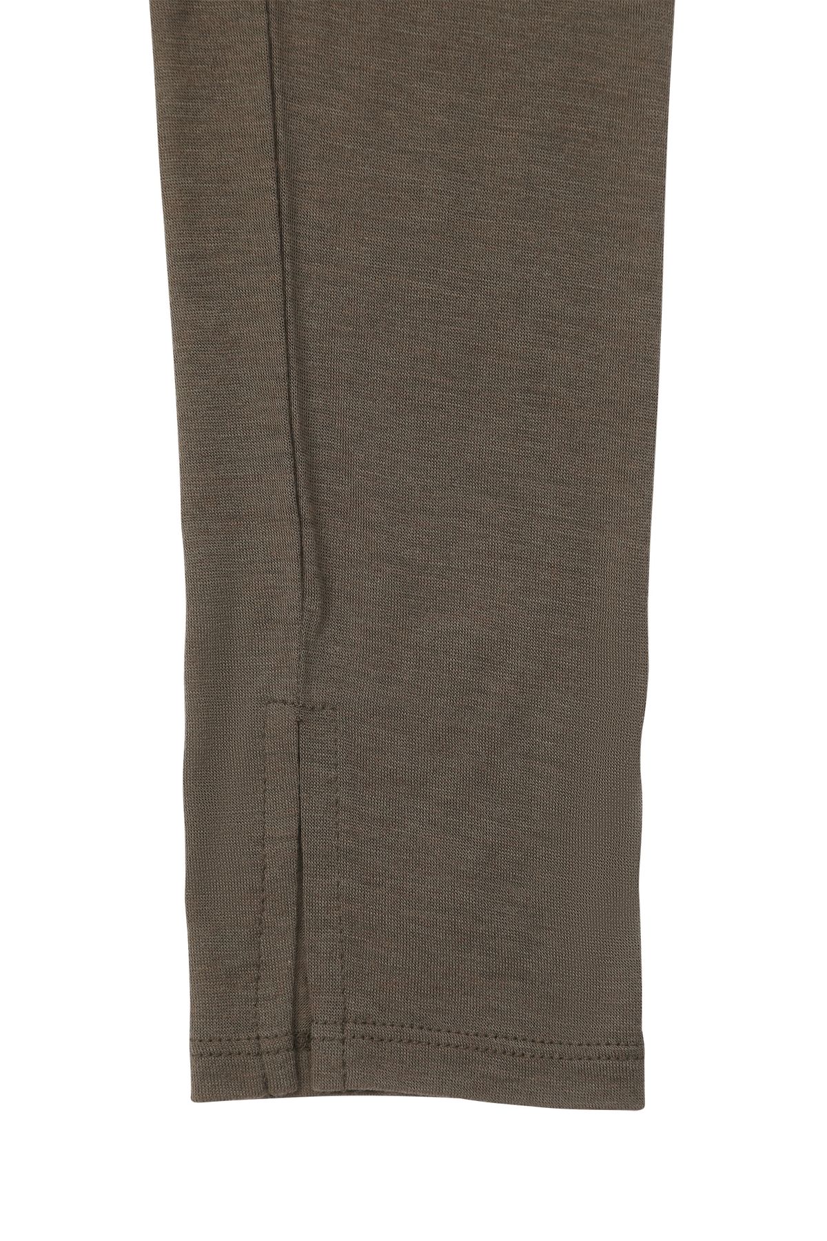다이닛(DEINET) ONE SHOULDER DRAPED ASYMMETRIC TOP IN BROWN