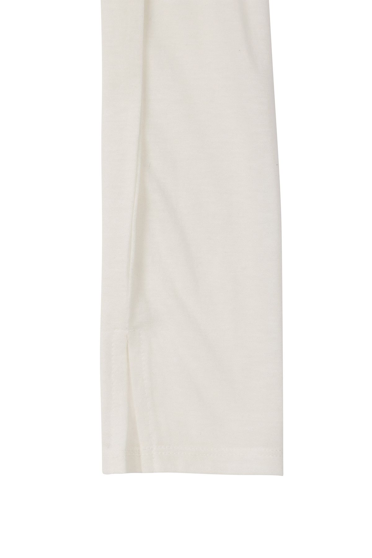다이닛(DEINET) ONE SHOULDER DRAPED ASYMMETRIC TOP IN WHITE