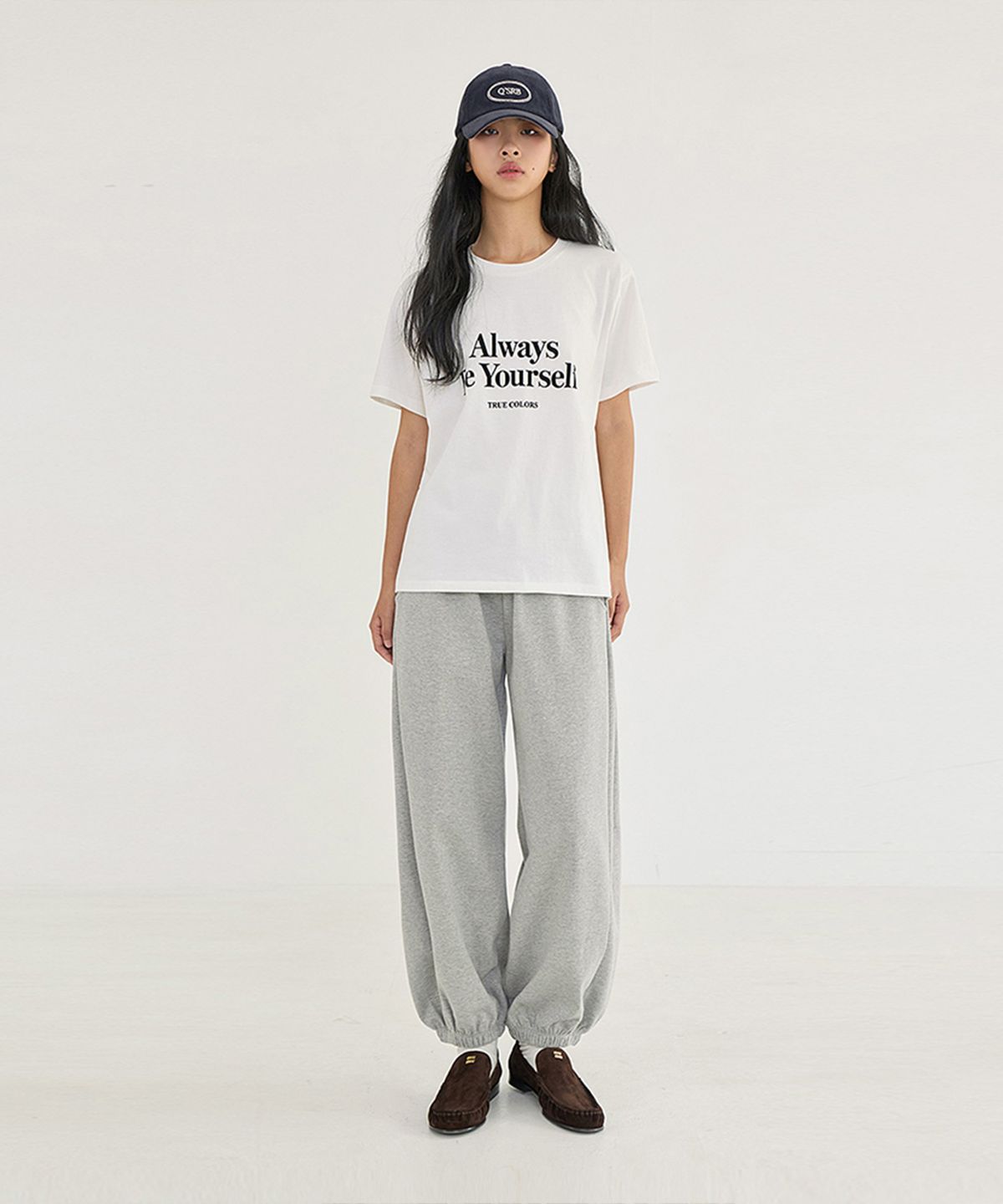 퀸스래빗(Q'SRB) Always Fluffy Printing Cotton T-shirt