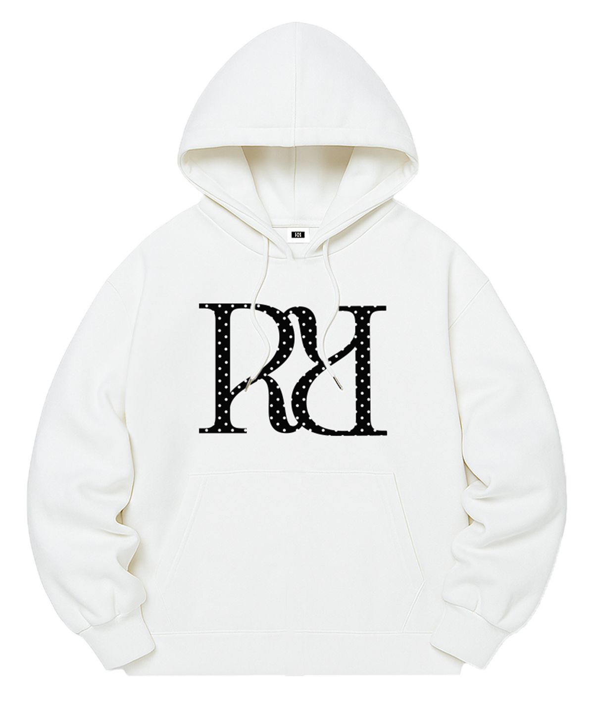 랜덤오프(RANDOMOFF) R:SIGNET DOT OVER FIT HOODIE (3color)