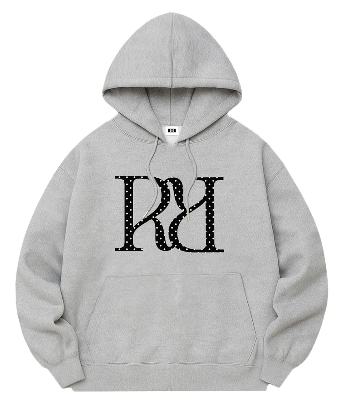 랜덤오프(RANDOMOFF) R:SIGNET DOT OVER FIT HOODIE (3color)