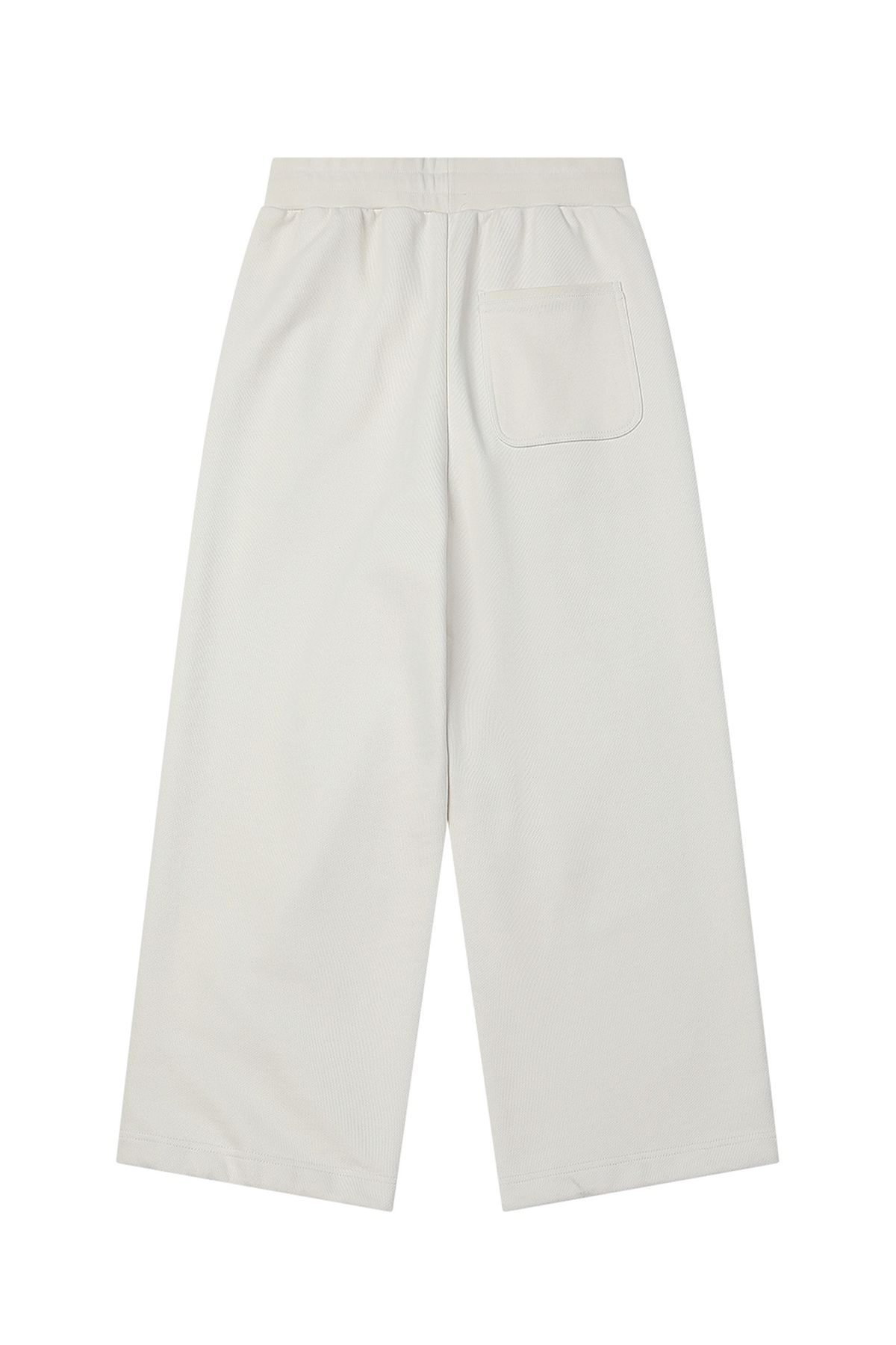 다이닛(DEINET) GERMAN LETTERING SWEATPANTS IN IVORY