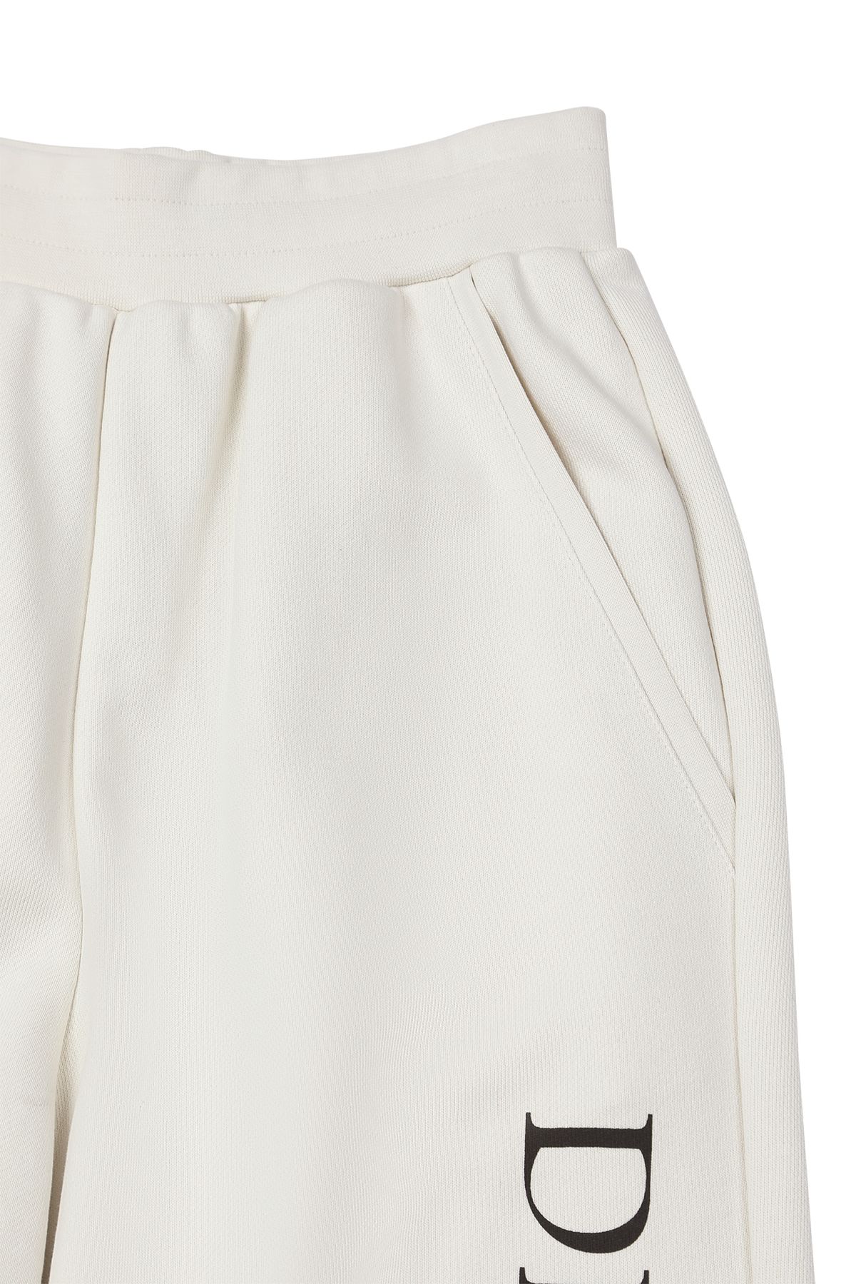 다이닛(DEINET) GERMAN LETTERING SWEATPANTS IN IVORY