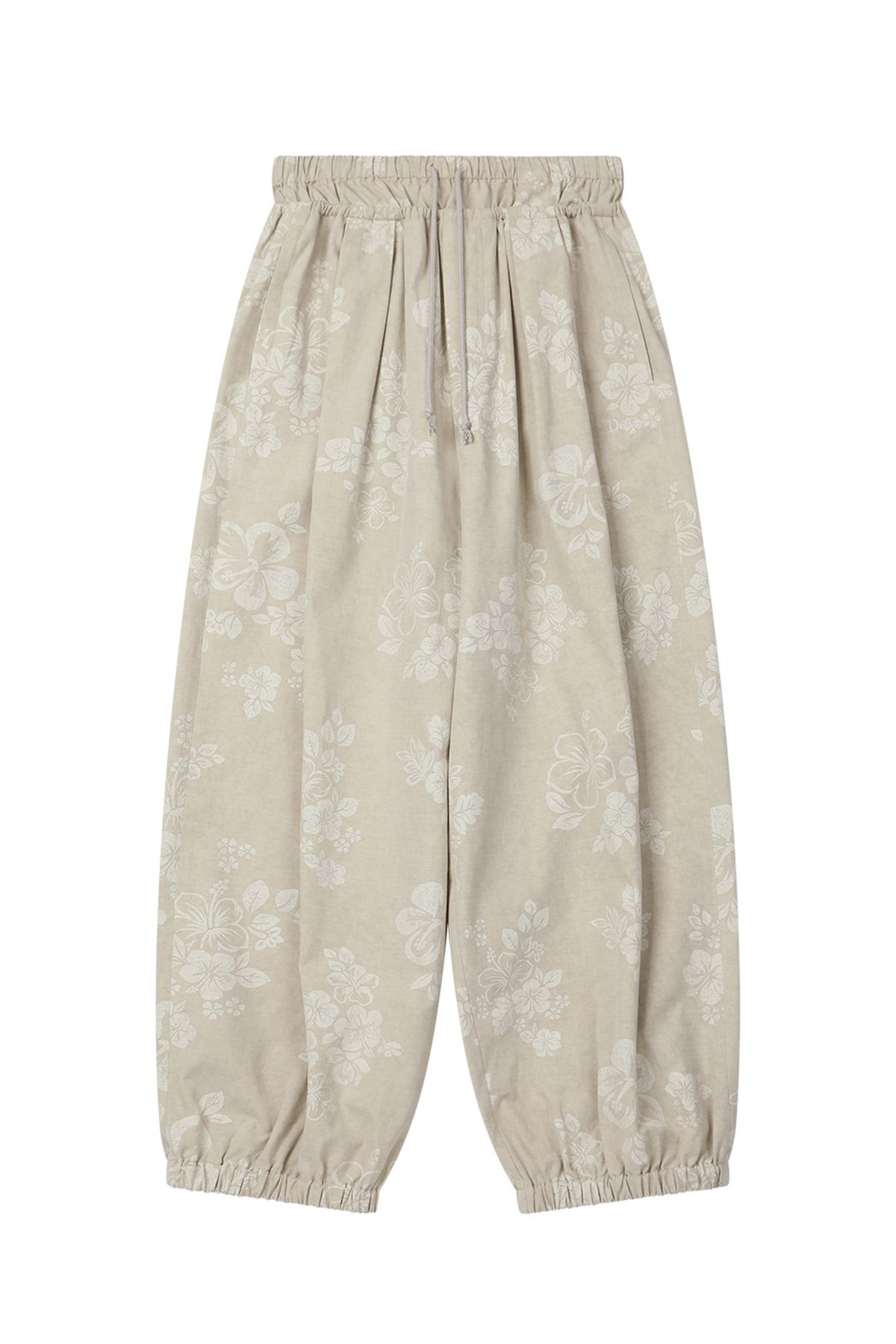 다이닛(DEINET) HAWAIIAN BALLOON PANTS IN BEIGE