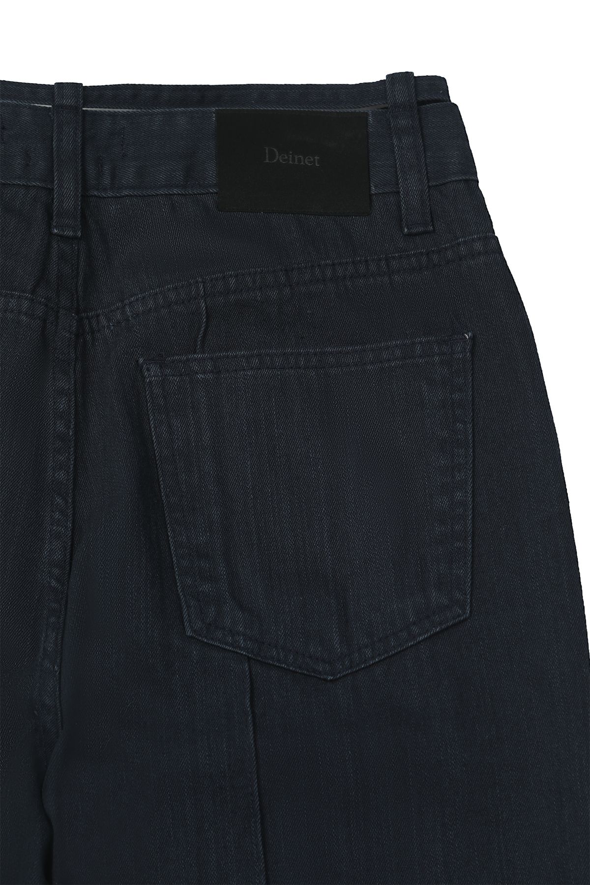 다이닛(DEINET) LOW RISE STUD PANTS IN NAVY