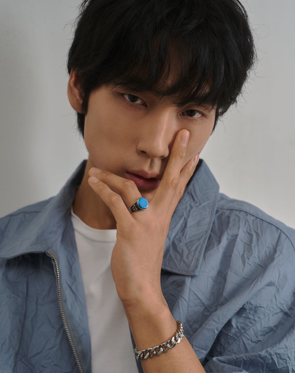 소스트(SOST) 터키석 스톤 서지컬 링