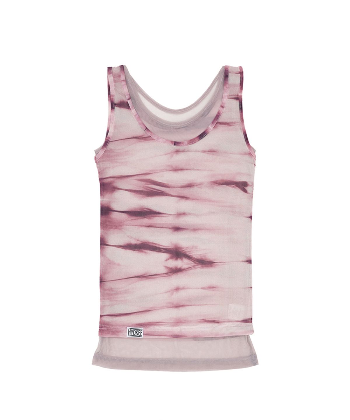 노 엑스트라 터치(NO EXTRA TOUCH) Vanished Mesh Layered Sleeveless (Wine) / 26SPSL002WI