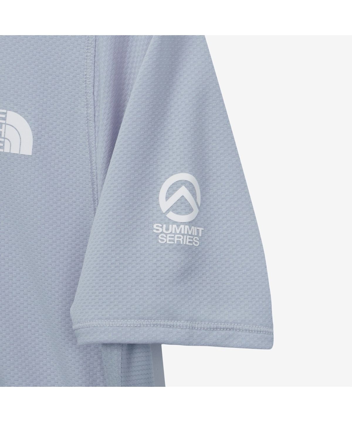 노스페이스(THE NORTH FACE) NT7US40A 여성 써밋 하이 트레일 반팔 티 BLUE GRAY