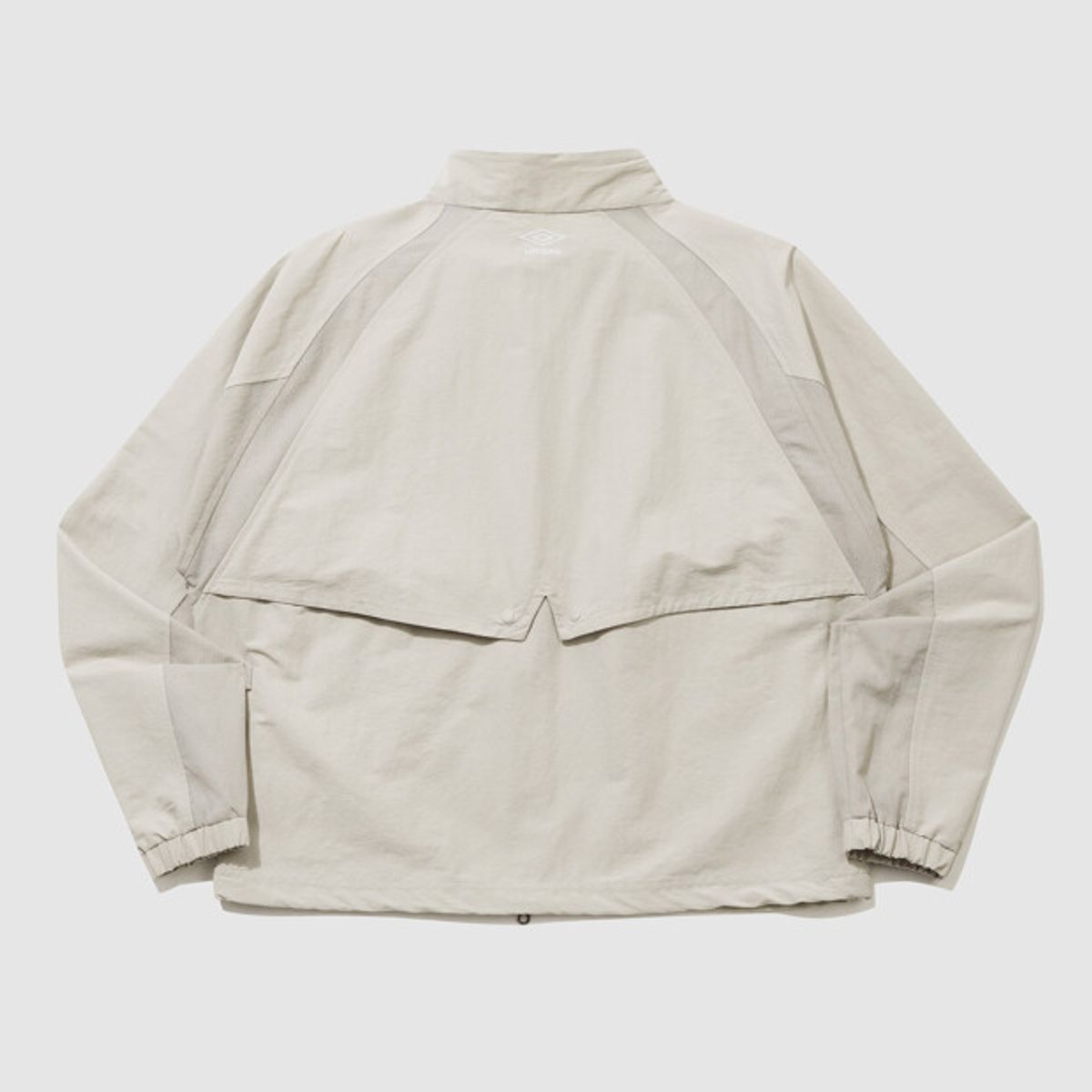 엄브로(UMBRO) 린넨라이크 우먼스 스탠넥 바람막이 자켓 베이지 UR122CJK36