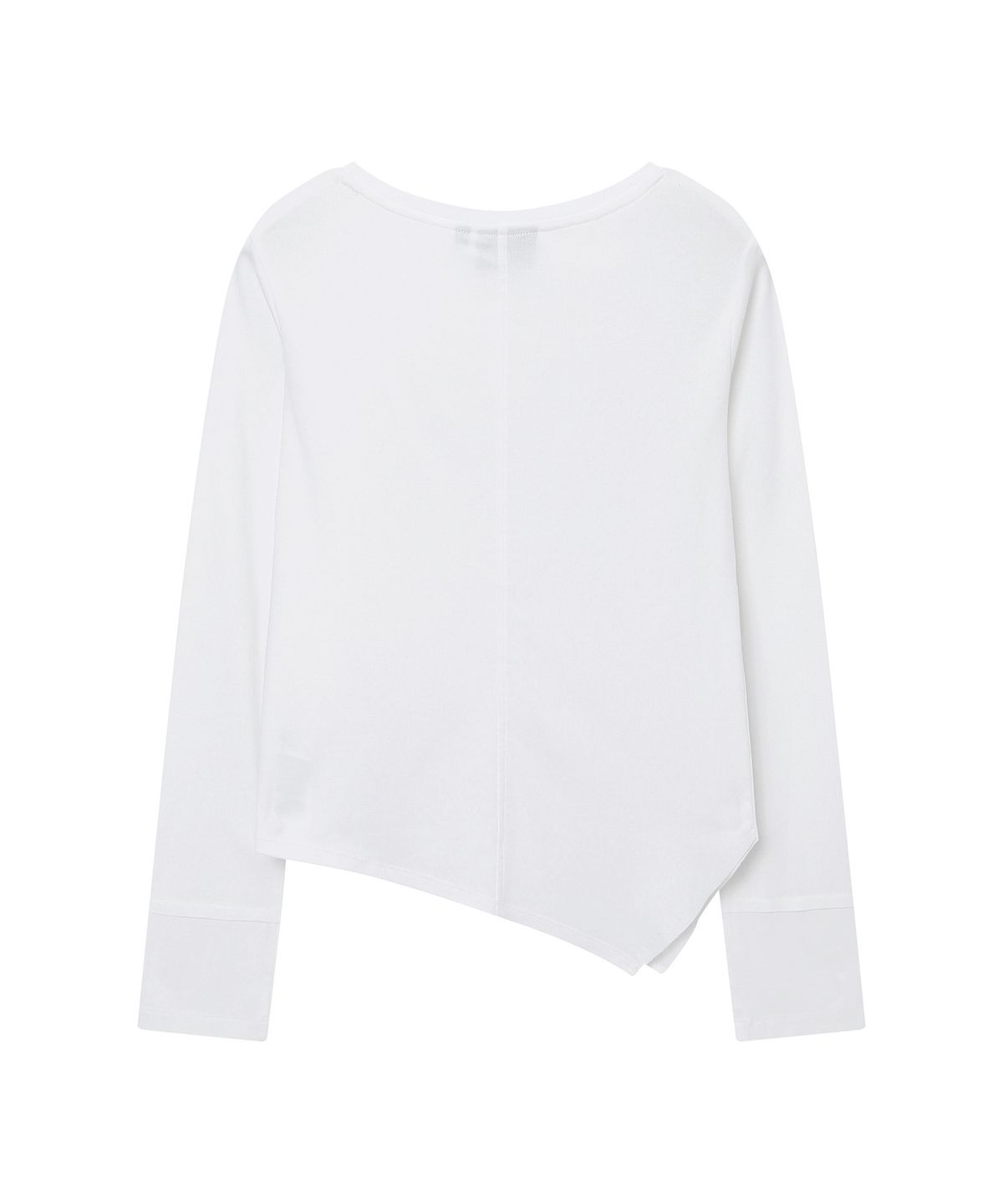 슈퍼드라이(SUPERDRY) 우먼스 컷팅 롱 슬리브 화이트 SDFILCQ45WHT