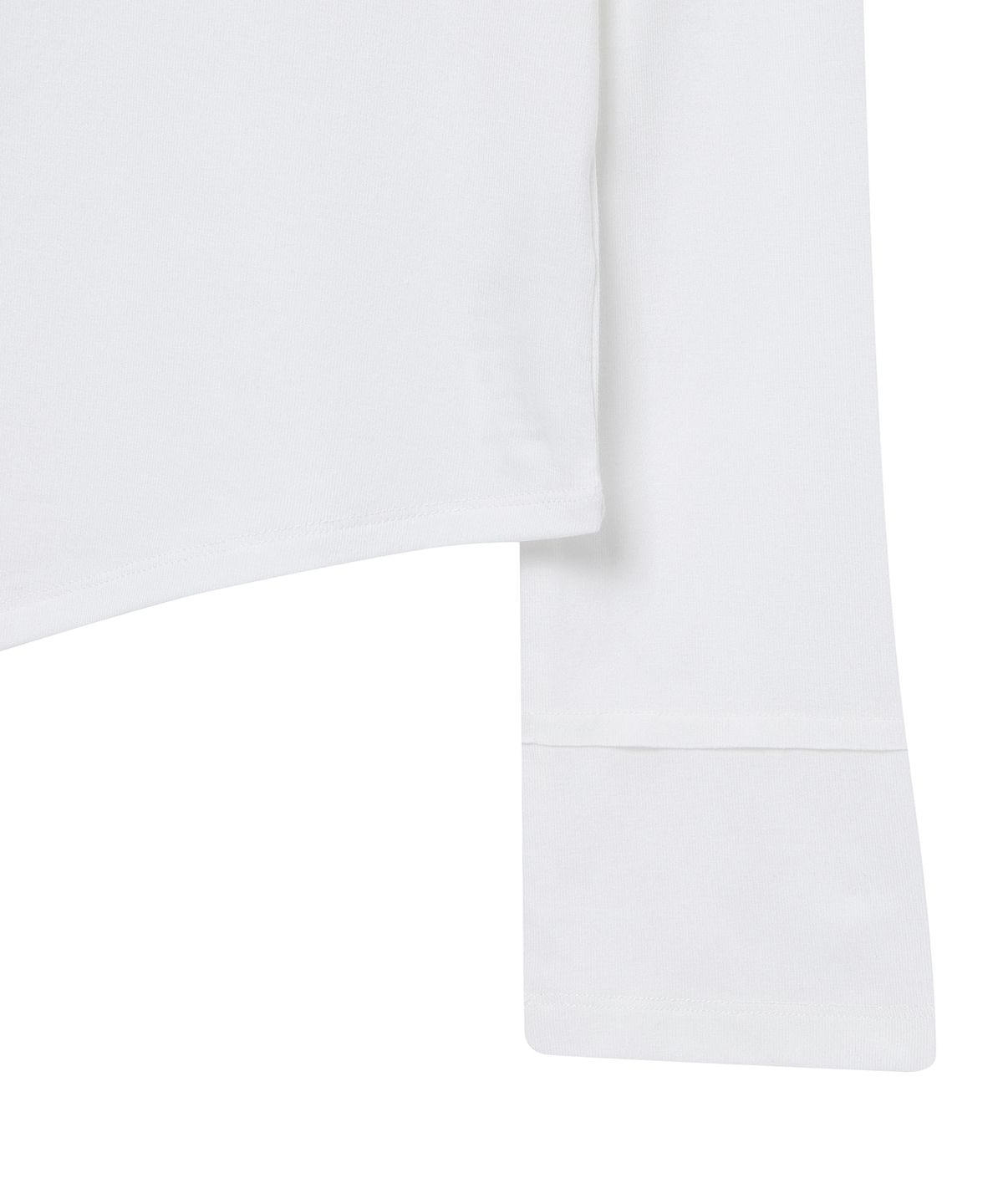 슈퍼드라이(SUPERDRY) 우먼스 컷팅 롱 슬리브 화이트 SDFILCQ45WHT