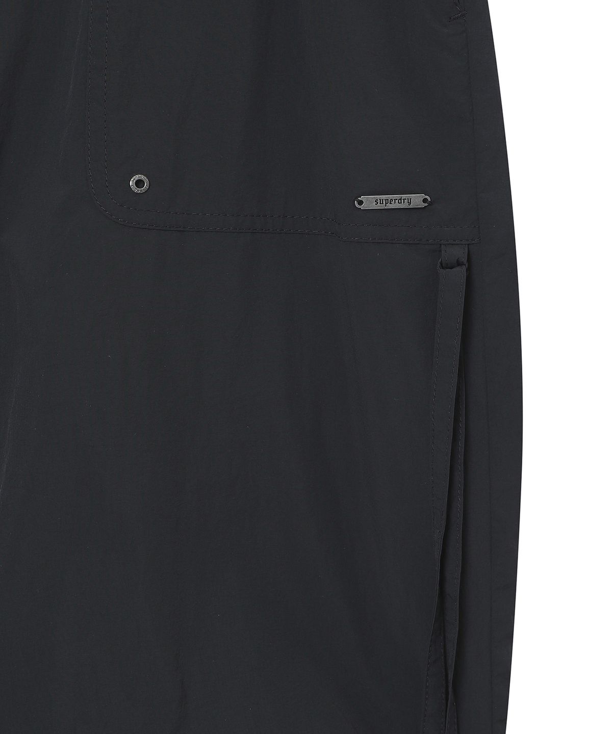 슈퍼드라이(SUPERDRY) 우먼스 레이어드 스커트 우븐 팬츠 SDFLWCQ53BLK