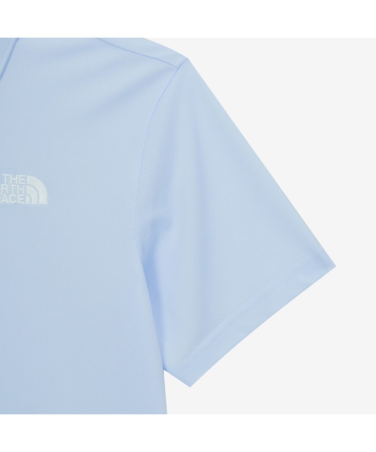 노스페이스(THE NORTH FACE) NT7PS03D 남성 쿨맥스 프라임 반팔 폴로 BABY BLUE