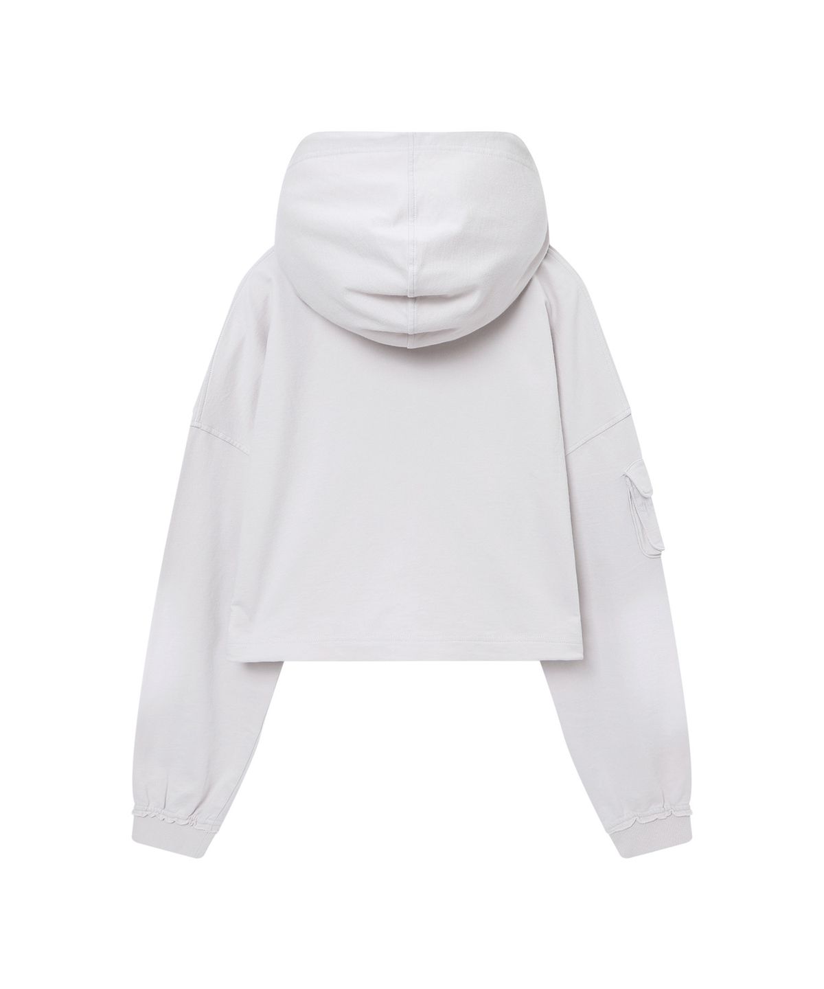 슈퍼드라이(SUPERDRY) 우먼스 페이디드 후드집업 쿨그레이