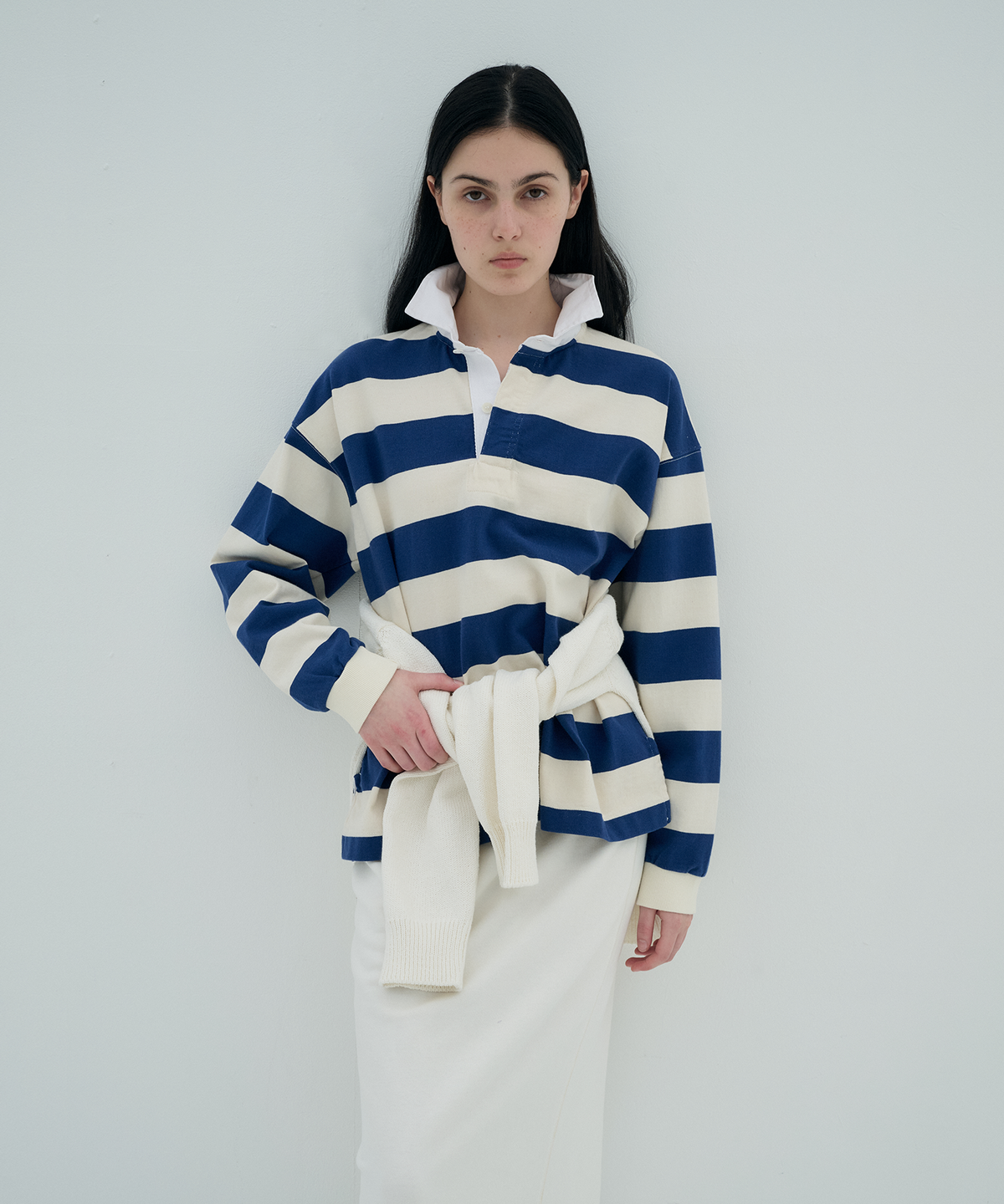 정감 스튜디오(JEONGGAM STUDIOS) Stripe Rugby T-shirts_3 color