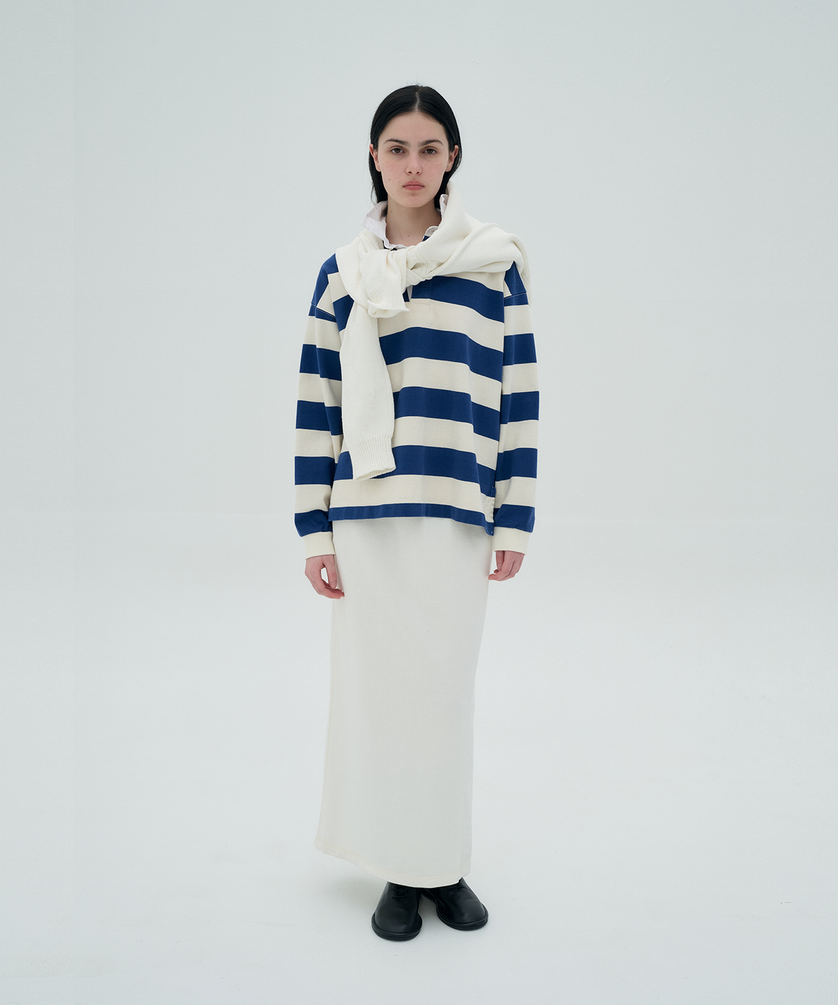 정감 스튜디오(JEONGGAM STUDIOS) Stripe Rugby T-shirts_3 color