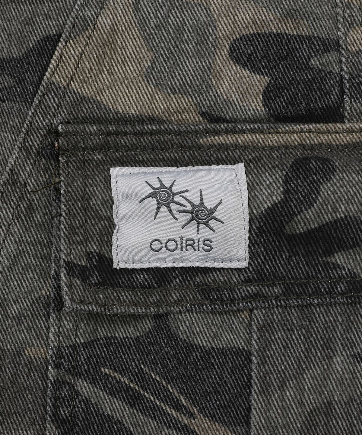 코이리스(COIRIS) 마온 카모 카고 코튼 팬츠 남녀공용