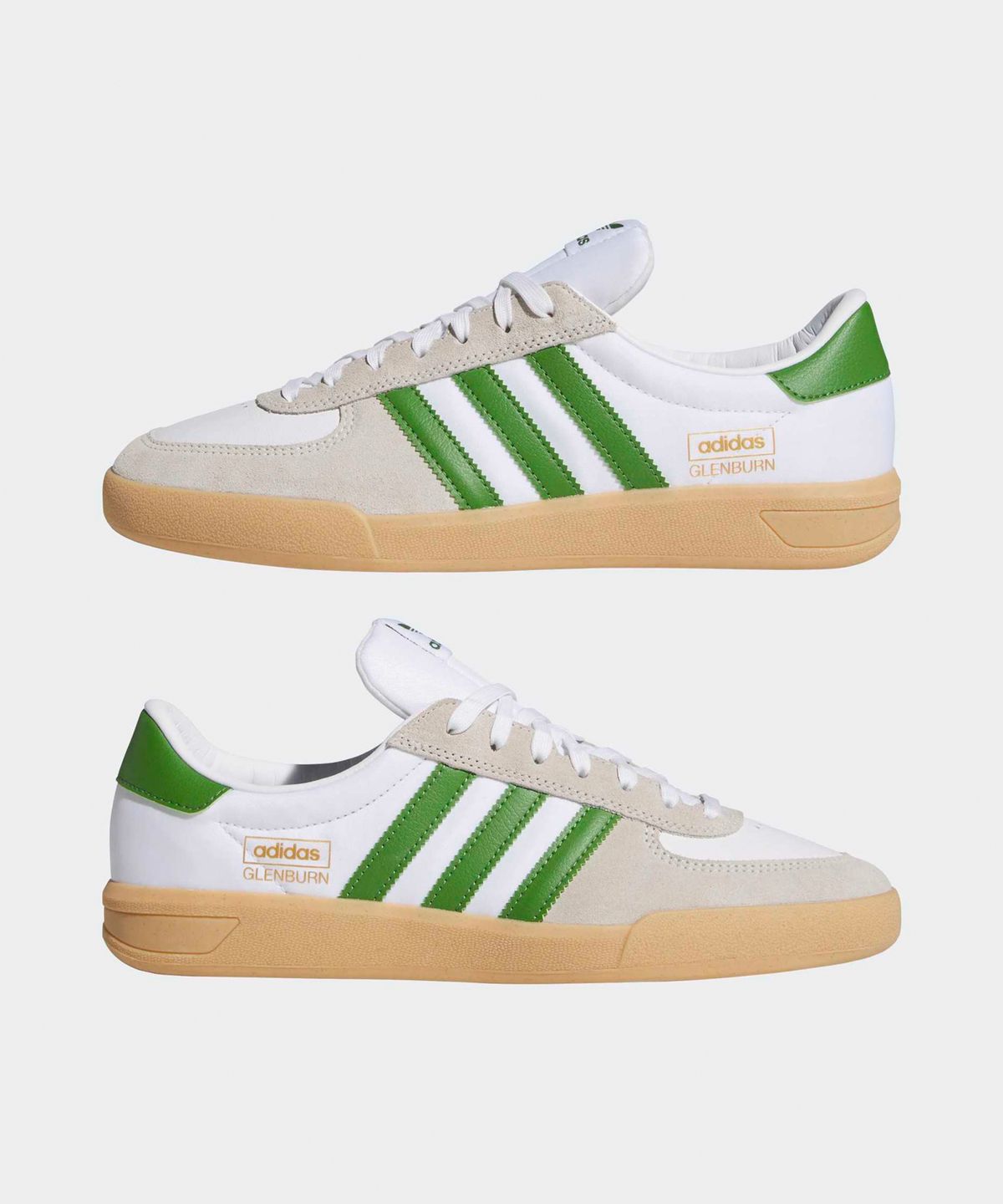 아디다스(ADIDAS) 글렌번 - 화이트:그린 / KK1118